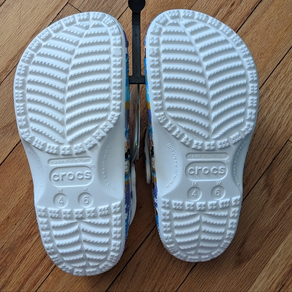 NWT Disney Parks WDW 50th Celebration Mickey/Minnie Mouse Crocs Clogs - Picture 2 of 3